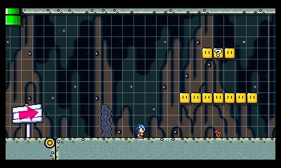 Sonic Super Mario Maker For Nintendo 3DS Mods