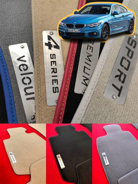 Bmw Series F Coupe Velour Carpet Floor Mats