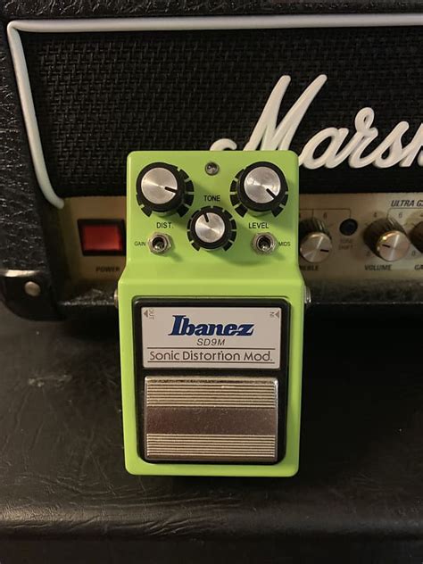 Ibanez Sd 9m Sonic Distortion Mod Reverb