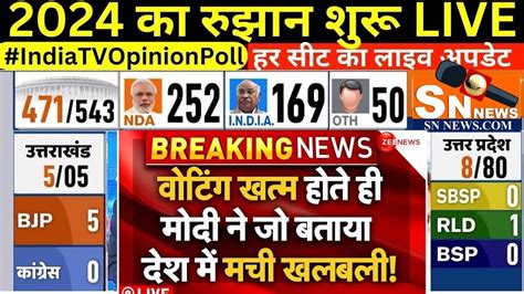 Lok Sabha Opinion Poll 2024 Narendra Modi Rahul Gandhi BJP