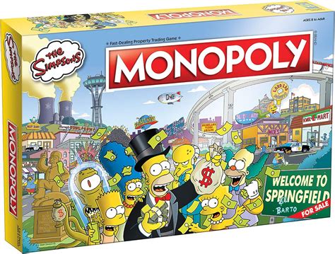 The Simpsons Monopoly Collector S Edition Board Game Amazon Co Uk