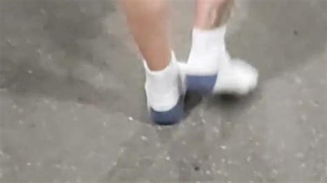 Walking In Cum Filled Socks Porn Videos