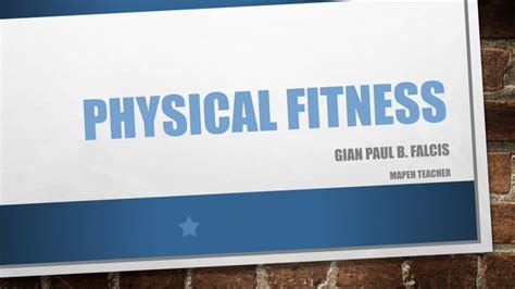 Unlocking Physical Fitness Components Ppt