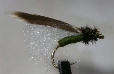 Caddis Emerger Olive Emerger Fly