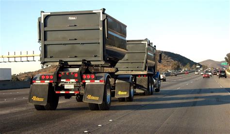 Grey Reliance Double Dump Truck David Valenzuela Flickr