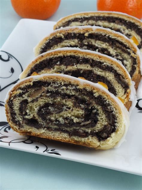 Makowiec The Poppy Seed Roll Is A Pastry Consisting Of A Roll Of