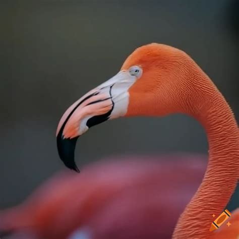 Flamingo Standing In The Water On Craiyon