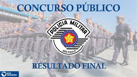 Concurso PM SP divulga resultado final e classificação de aprovados