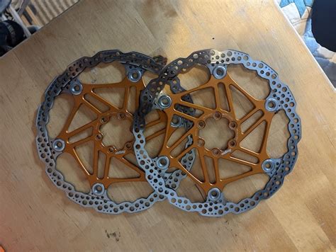 Hope 203mm Orange Rotors For Sale