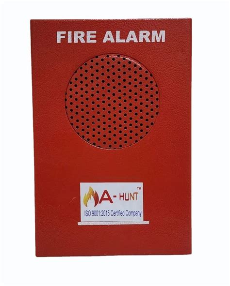 ABS A Hunt Fire Alarm Hooter 0 025 HP At Rs 850 In Gurugram ID