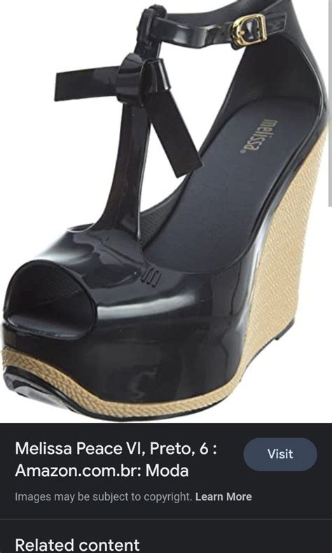 Melissa Peace Vi Wedges T Bar Women S Fashion Footwear Wedges On