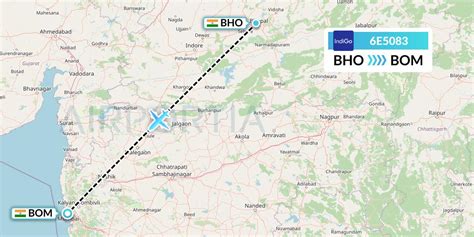 6E5083 Flight Status IndiGo Airlines Bhopal To Mumbai IGO5083