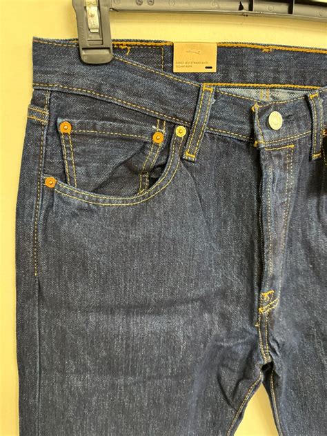 New Levis Levis 501 Mens Original Fit Straight Leg Jeans Button Fly