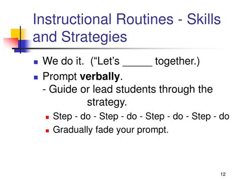 Ppt Effective Instructional Routines For Teaching Excellence