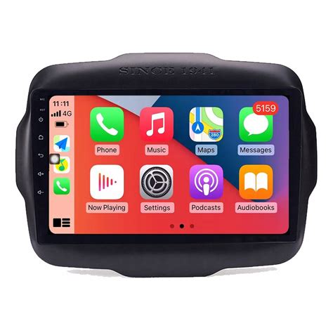 Radio Nawigacja Gps Carplay Android Auto Dla Jeep Renegade