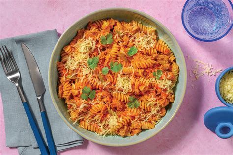 Creamy Tex Mex Pork Mince Fusilli Recipe Hellofresh