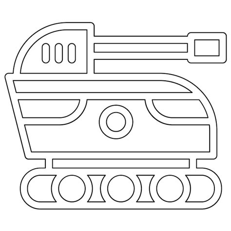 Premium Vector Nuclaer Tank Vector Icon Illustration Of Nuclear