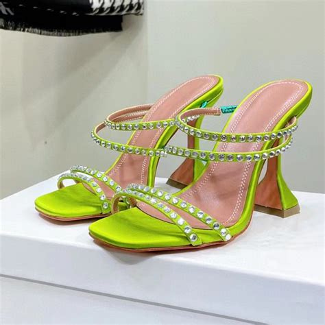 Women S New Rhinestone Leather Sandals CJdropshipping