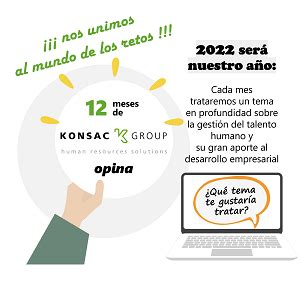 Ser Nuestro A O Meses De Konsac Opina Konsac Group Blog