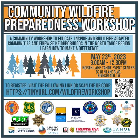 Community Wildfire Preparedness Workshop May 23