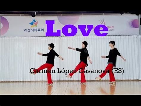 Love Linedance Demo Beginner ARADONG Linedance YouTube