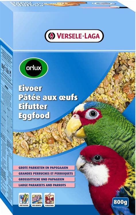 Eivoer Grote Parkieten En Papegaaien Eivoer Vogelvoer