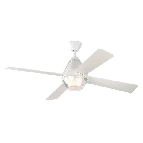 Monte Carlo HomeBuilder II 52 In White Ceiling Fan BF2 WH The Home Depot