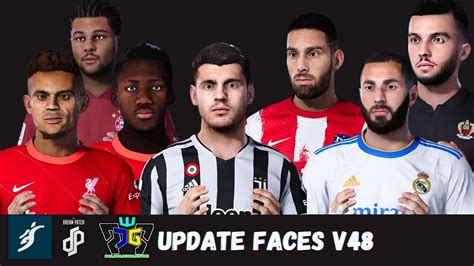 Pes 2021 Nuevas Faces RecopilaciÓn 48 ️update Faces Efootball Pes