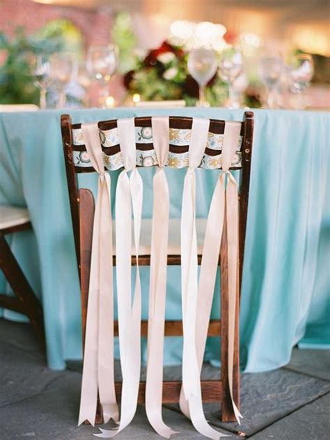 50 Creative Wedding Chair Decor With Fabric And Ribbons Part 2