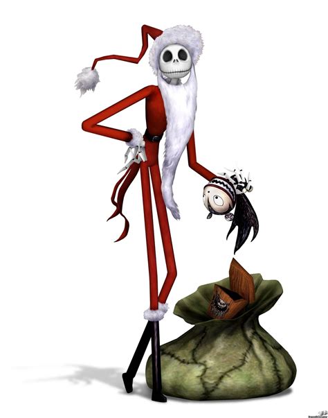 Nightmare Before Christmas Image Santa Jack The Nightmare