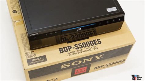 Sony Bdp S Es Blu Ray Disc Player Mint In Box Photo Uk