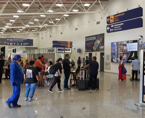 Voos Aeroporto De Natal Opera Normalmente Nesta Segunda Feira