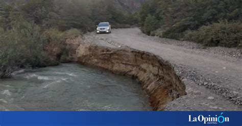 Por Peligro De Derrumbe Cortaron La Ruta Que Une El Chalt N Y Lago Del