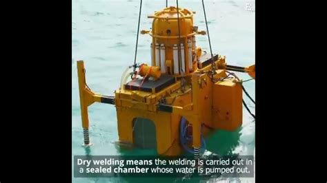 The Dry And Wet Underwater Welding Youtube