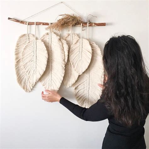 Macrame Diy Etsy Macrame Diy Macrame Wall Hanging Macrame Decor