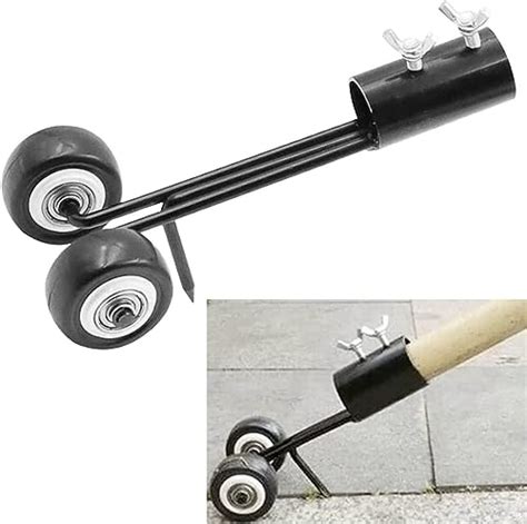 Hook Weed Remover Tool Patio Weeding Tool With Wheels Weed Puller