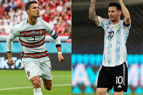 Cristiano Ronaldo Vs Lionel Messi Di Turnamen Antarnegara Siapa Lebih