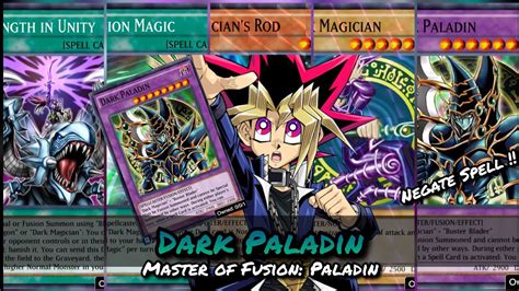 Dark Paladin Deck With Master Of Fusion Paladin Skill Yu Gi Oh Duel