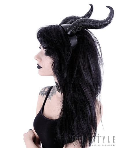 Tiefling Horn Gothic Headpiece Headdress Crown ALT CVLT