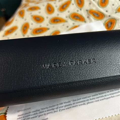 Warby Parker Accessories Warby Parker Glasses Case With Cleaning