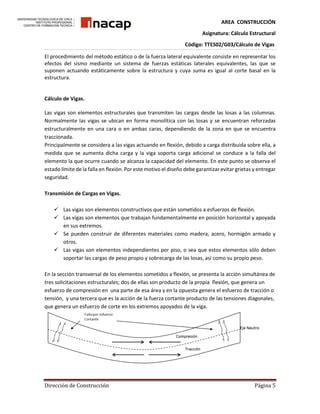 G Calculo Estructural Calculo De Vigas Pdf