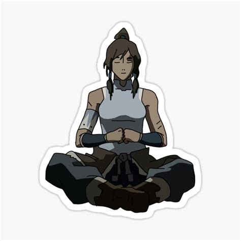 Korra Legend Of Korra Sticker For Sale By Sedgewren Redbubble