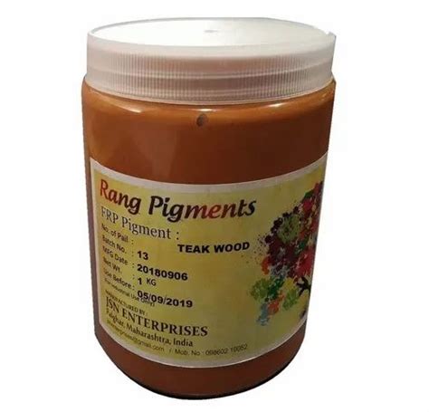 Brown Teak Wood Organic Pigment Paste Kg At Rs Kg In Mumbai Id