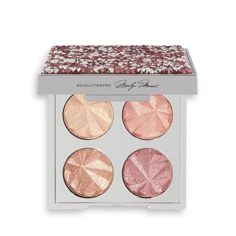 Revolution Pro X Marilyn Eye Quad Palette Di Ombretti Pink Crystal