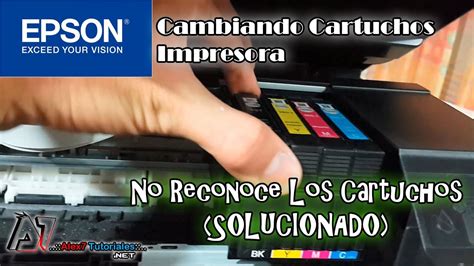 Impresora No Reconoce Cartuchos Epson Youtube