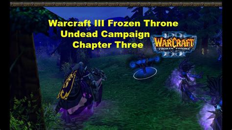 Warcraft Iii The Frozen Throne Undead Campaign Chapter Three Sylvanas