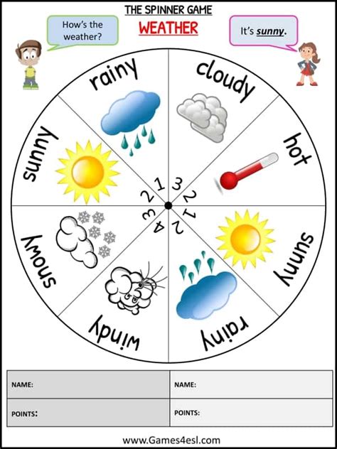 WEATHER | Games4esl