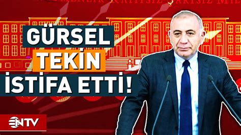 G Rsel Tekin Chp Den Stifa Etti Ntv Youtube