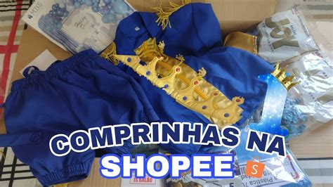 Comprinhas Na Shopee Para O Anivers Rio De Ano Do Meu Filho Tudo