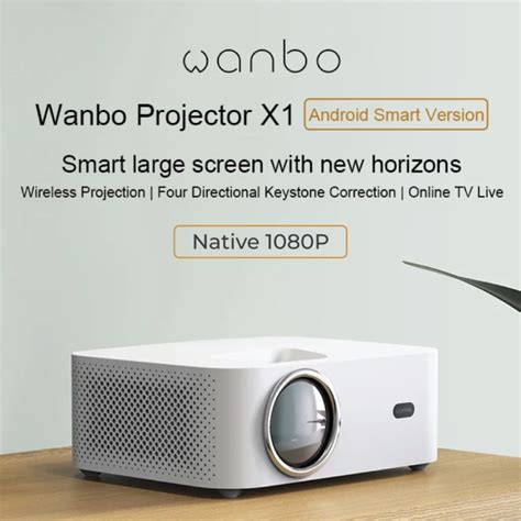 Original Wanbo X1 Pro Wanbo X1 LED Mini Pico Portable Full HD 1080p